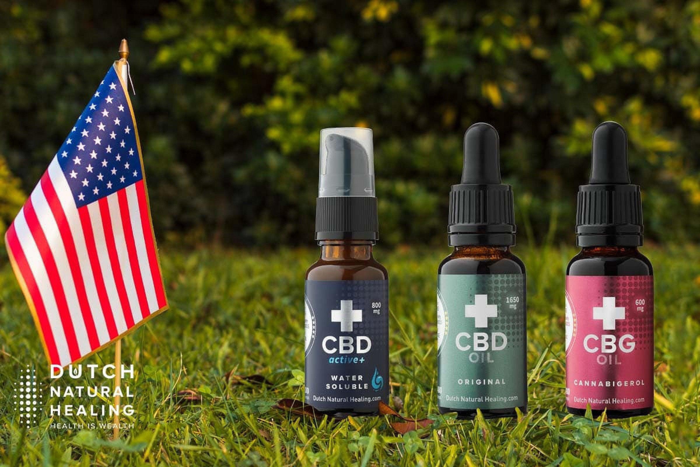 CBD de Dutch Natural Healing ya disponible en Estados Unidos