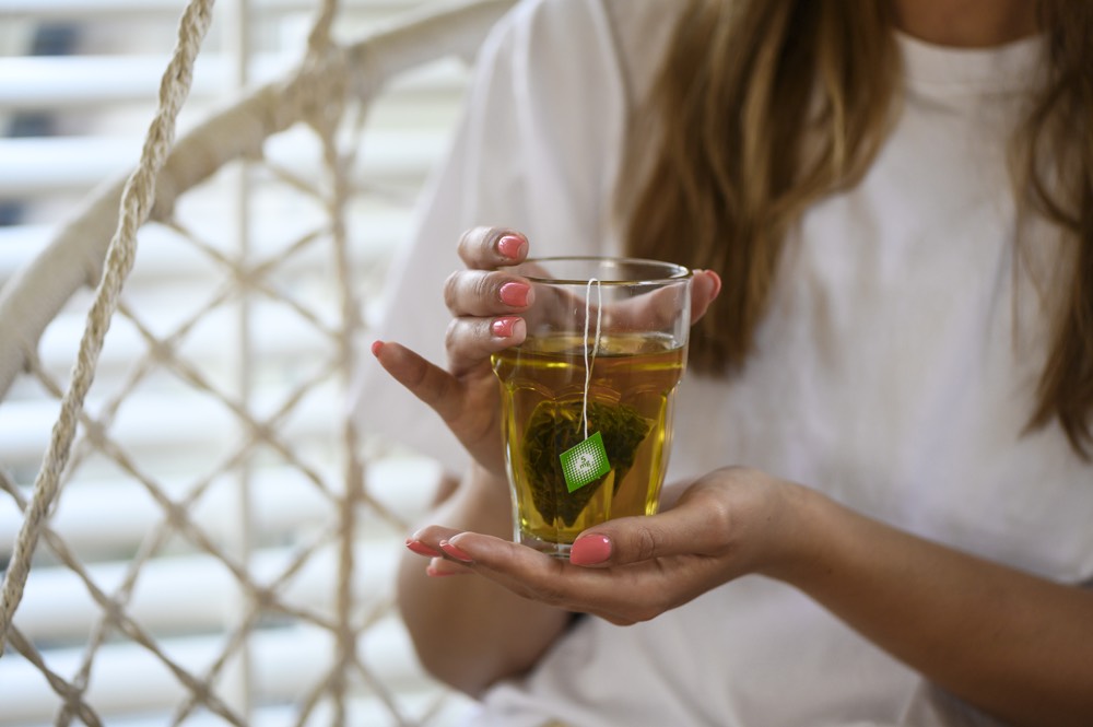 CBD Thé vert au citron - 20 sachets x 5mg