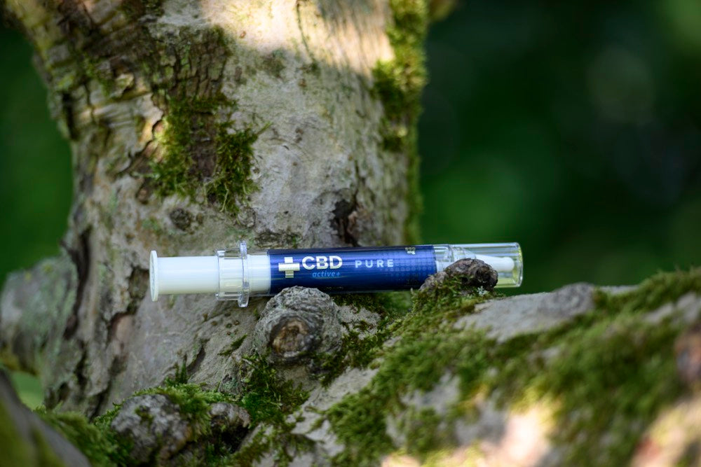 CBDactive+ PURE 8% - Pompe à seringue