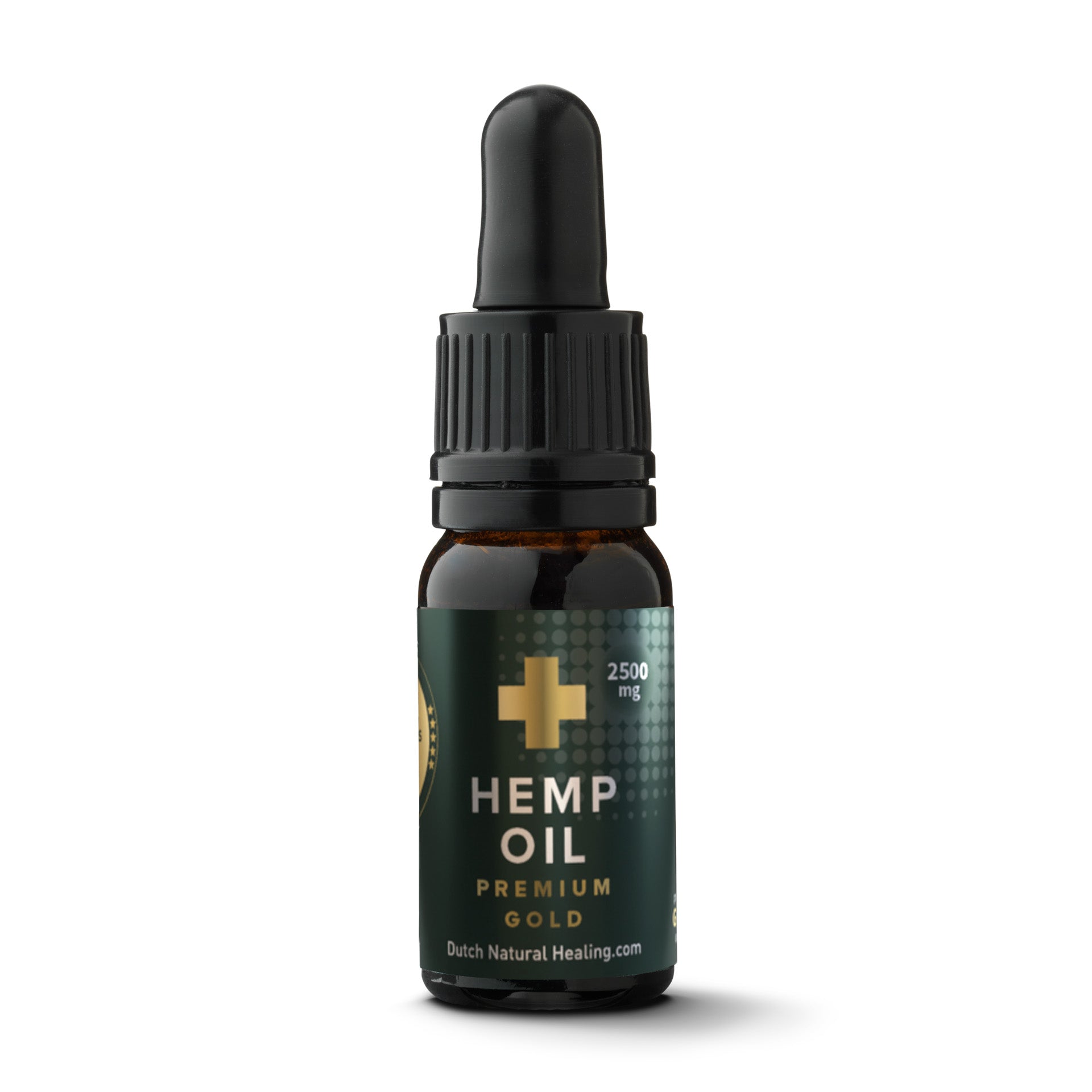 Premium Gold Hemp Oil 10ml - High hemp 2500mg | DNH – Dutch 
