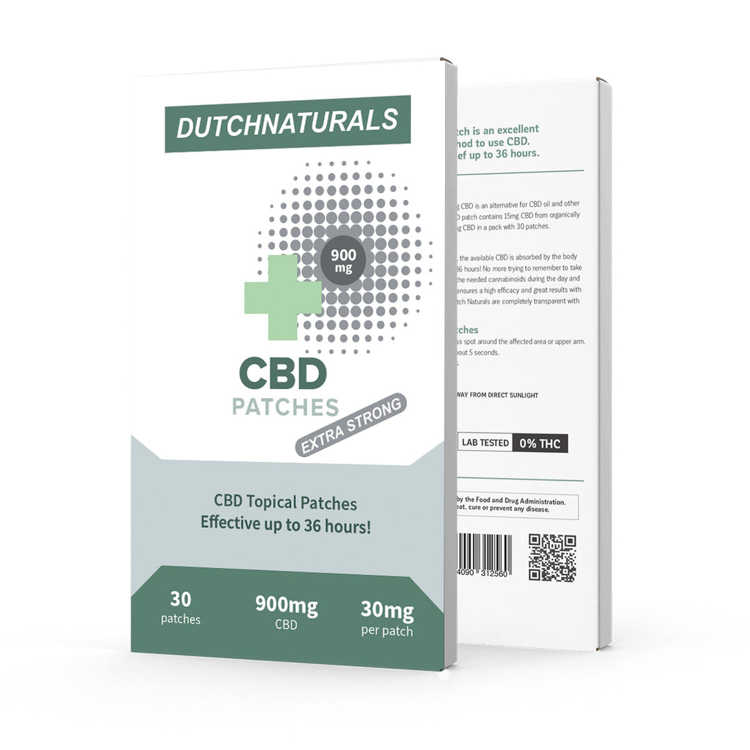 Parches Tópicos de CBD Extra Fuertes - 30 x 30 mg