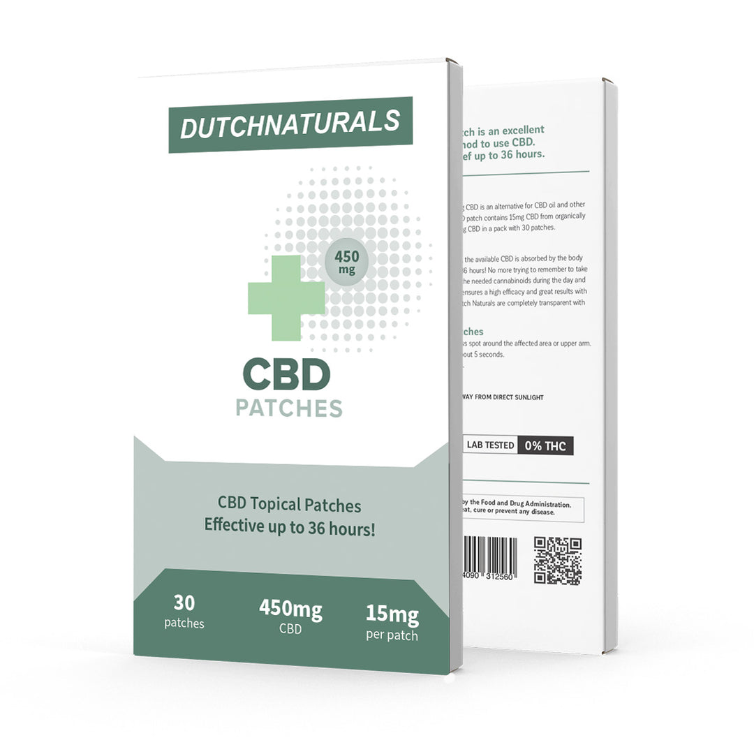 Parches Tópicos de CBD - 30 x 15 mg