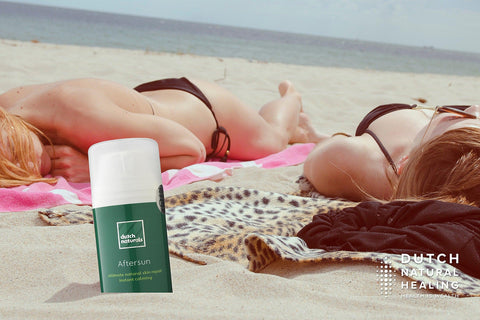 CBD cream for sunburn: Heal sunburned skin with Dutch Naturals CBD Aftersun Gel - Dutch Natural Healing