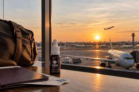 The suitcase is packed, your mind isn't: CBD and travel