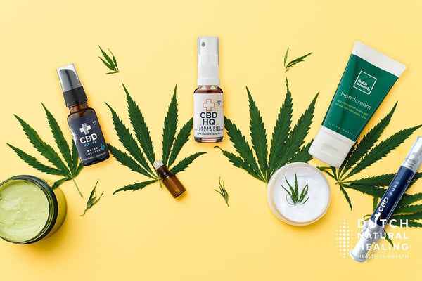 What are the different types of CBD products?