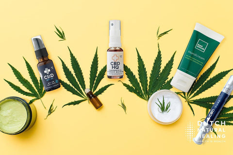 What are the different types of CBD products? - Dutch Natural Healing