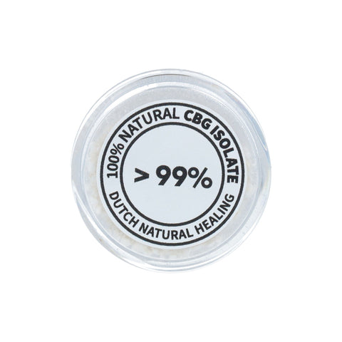 CBG Isolaat Kristallen 1gr. - 99,8% Cannabigerol