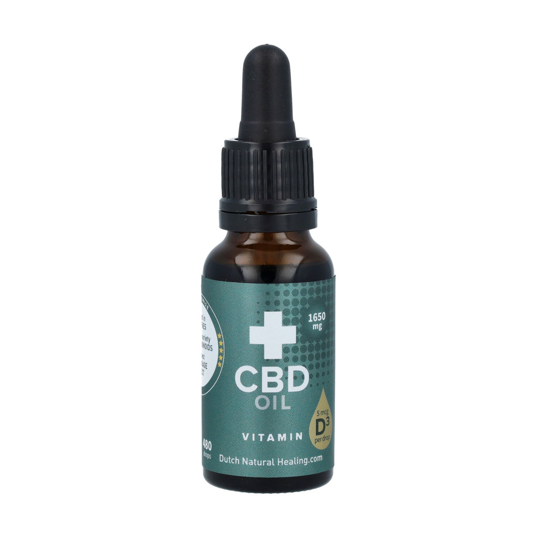 Huile de CBD 8% + Vitamine D3