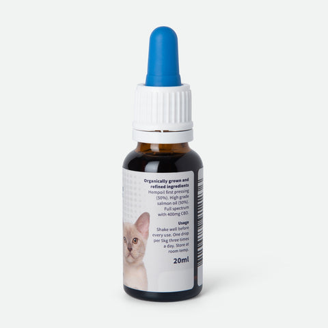 CBD Oil for Cats 2% - Terpene Free