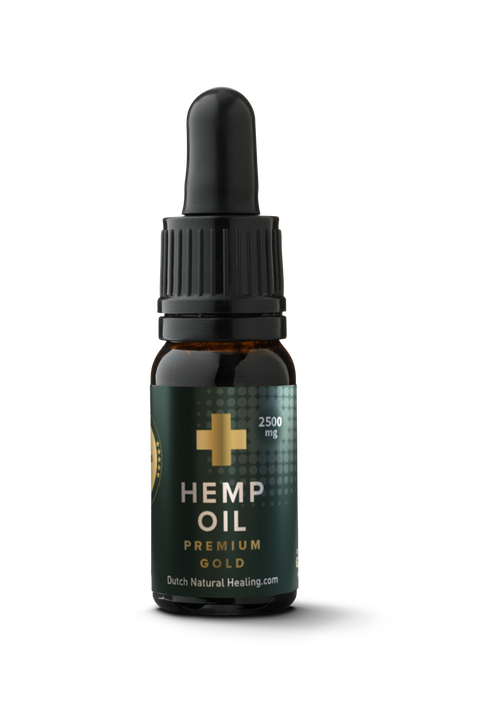 Hemp Oil 25% - Premium Gold
