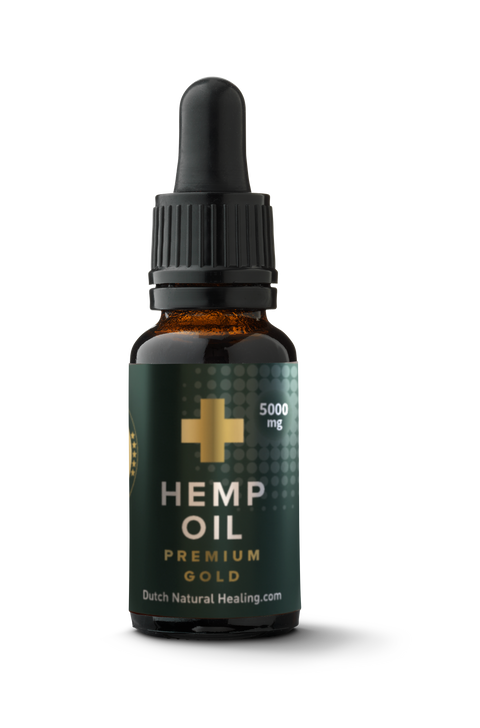 Hemp Oil 25% - Premium Gold