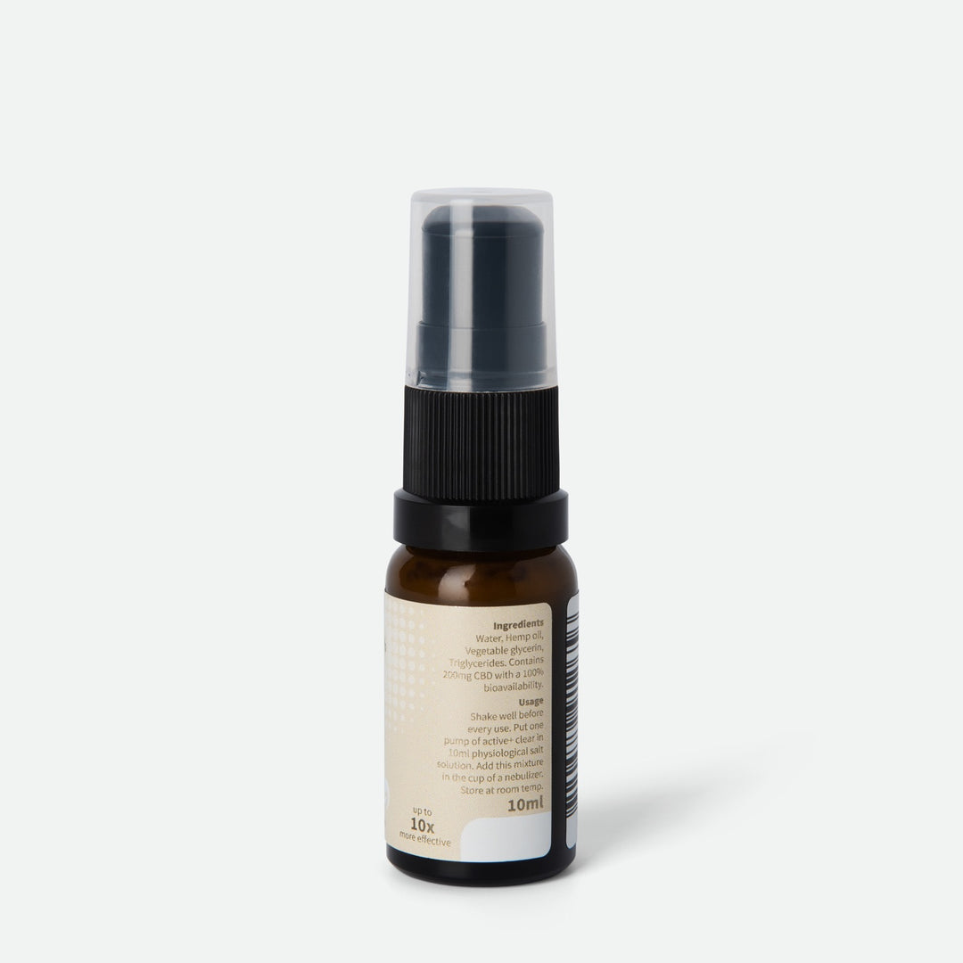 CBDActive+ Clear 2% pour nébuliseur (recharge)