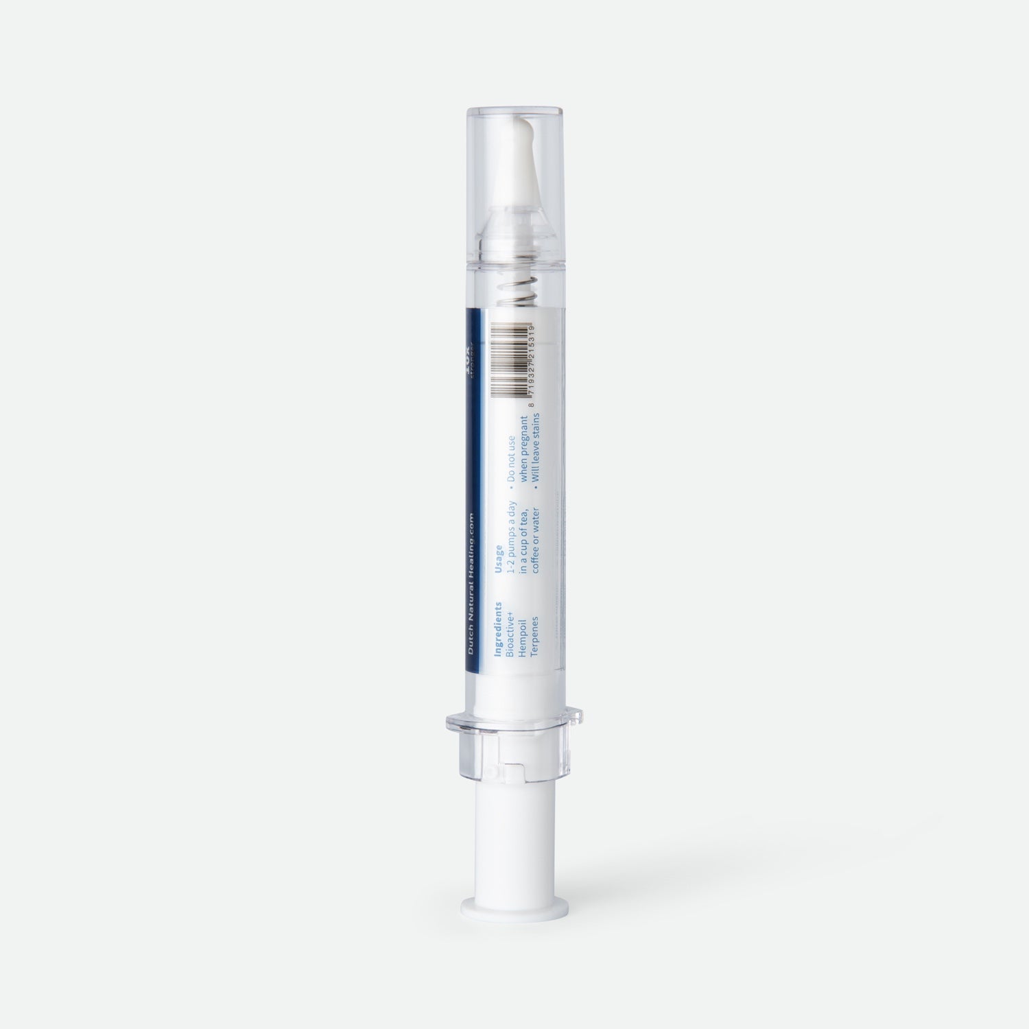 CBDactive+ PURE 8% (800mg) - Pump Syringe | DNH – Dutch Natural CBDactive+ PURE 8% (800mg) - Pump Syringe | DNH – Dutch Natural