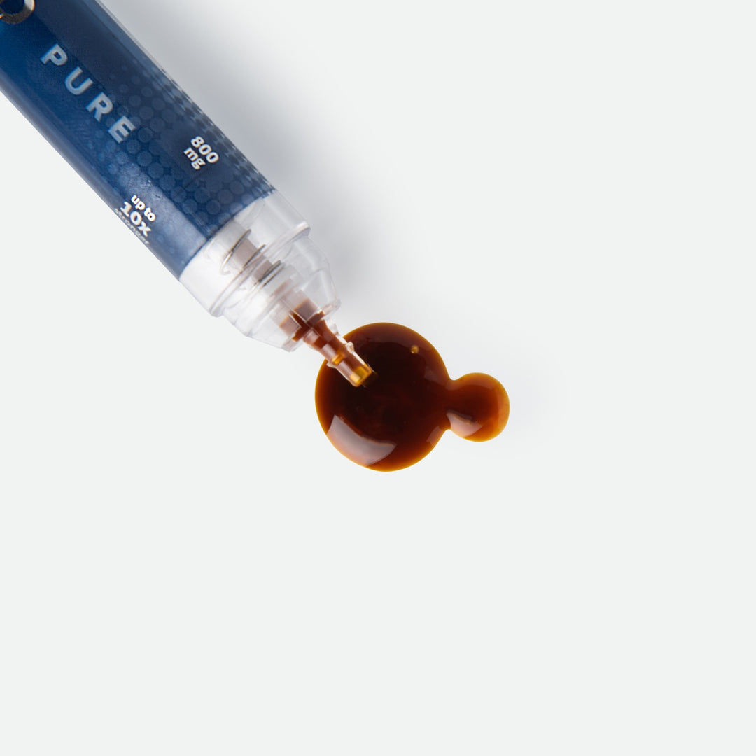 CBDactive+ PURE 8% - Pompe à seringue