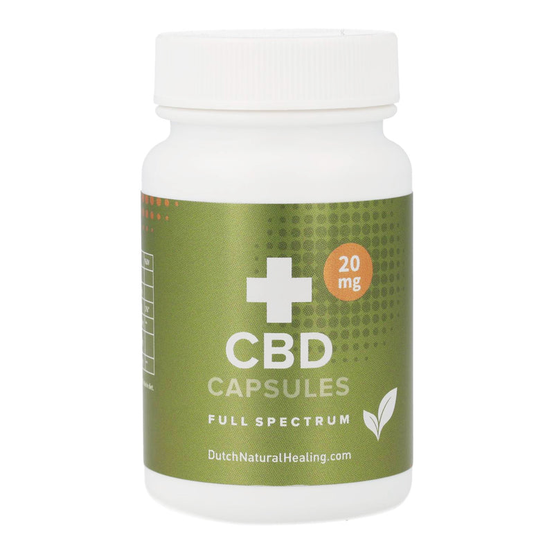 CBD Capsules - Full Spectrum - 30 x 20 mg