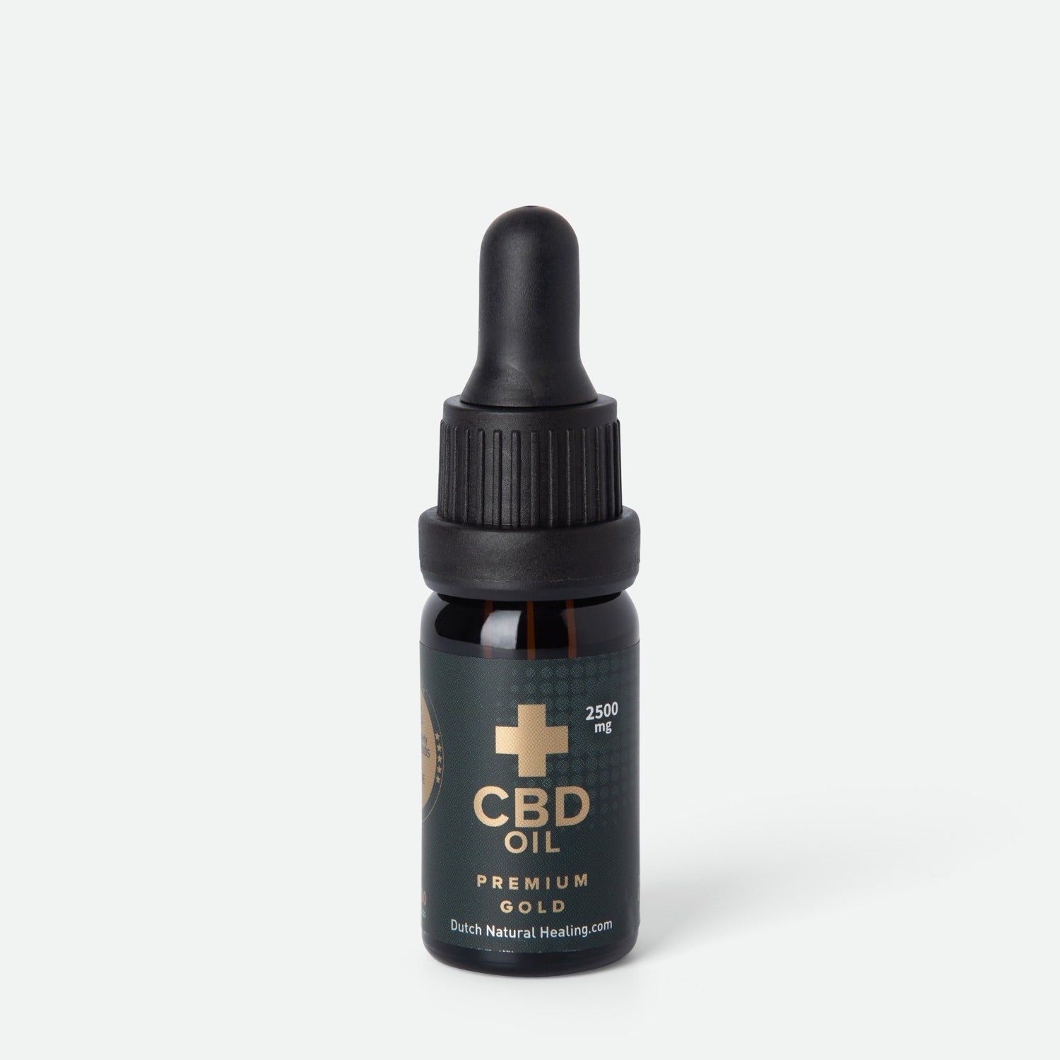 ＊はな＊ 　PREMIUM CBDオイル２本 Premium Gold CBD Oil 10ml - High CBD 2500mg | DNH – Dutch Natural