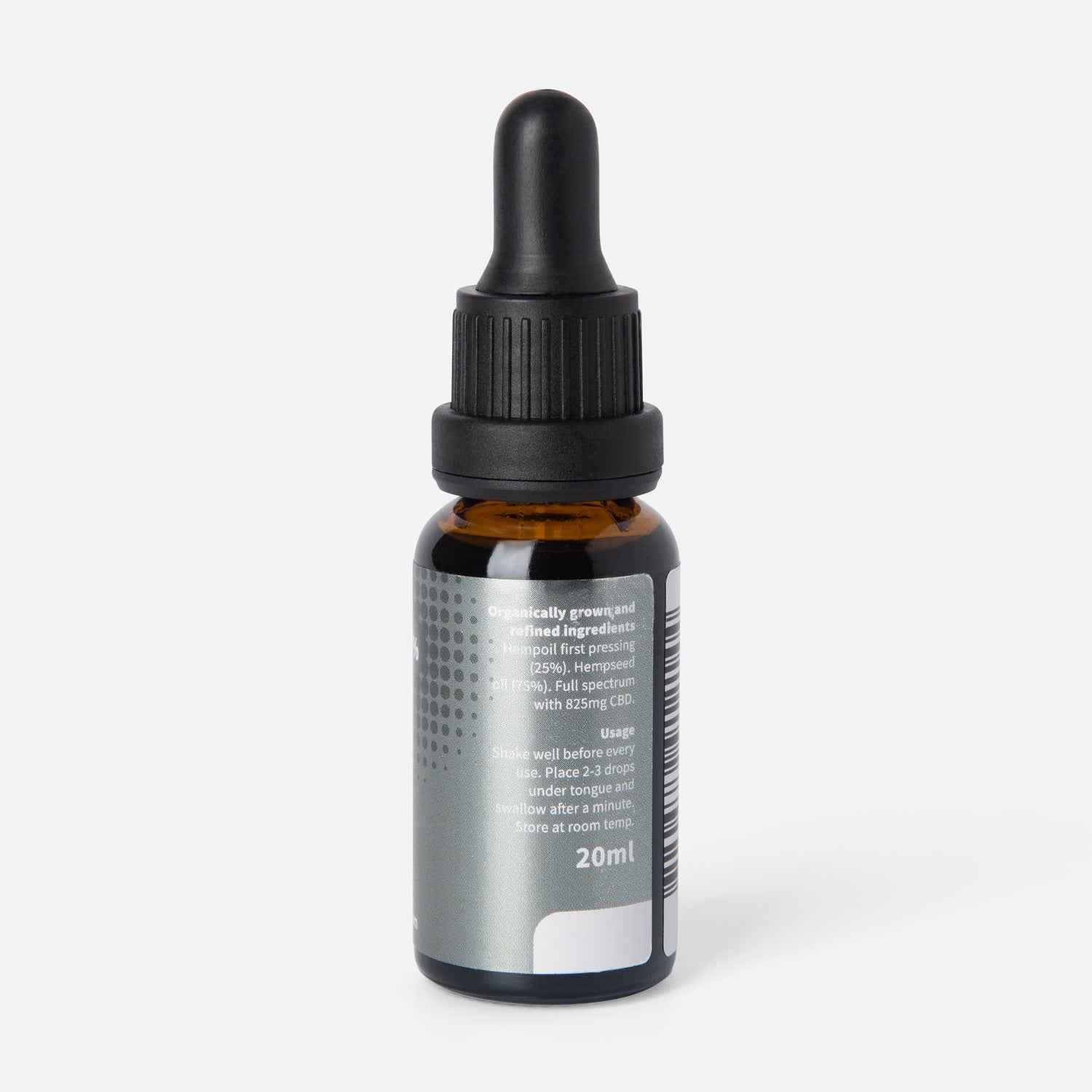 Extra Mild CBD Oil 4% Low Dose - 20ml | DNH – Dutch Natural Healing
