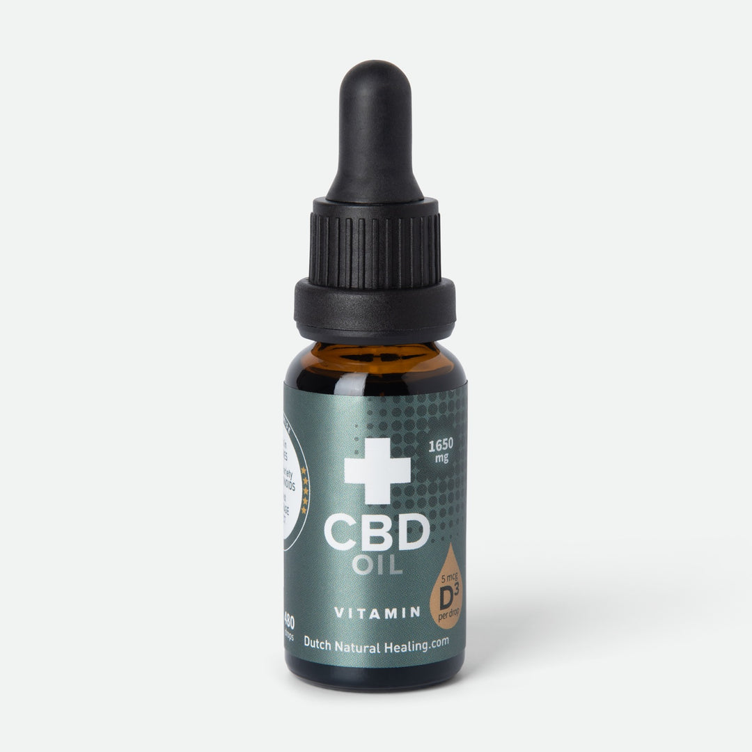 Huile de CBD 8% - Vitamine D3