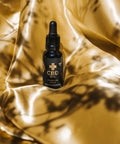 CBD Oil Premium Gold Photo
