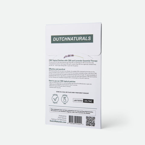 CBD Slaappleisters met Lavendel - 30 x 15 mg