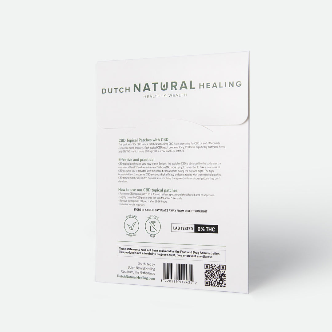 Patchs de CBD Extra Fort - 30 x 30 mg