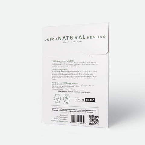 CBD Topical Patches - Extra Strong - 30 x 30 mg