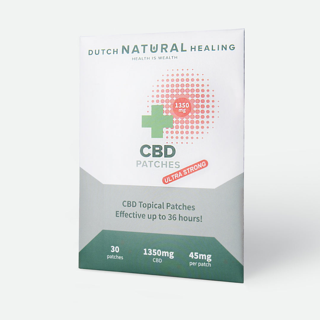 Topische CBD-Pflaster - Ultra stark - 30 x 45 mg