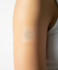 Transparent adhesive CBD patch