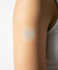 Transparent adhesive CBD sleep patch