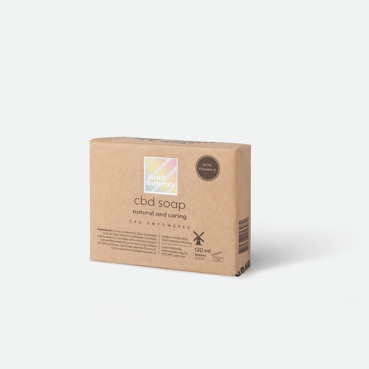 100mg CBD Soap Bar - 120g | DNH – Dutch Natural Healing