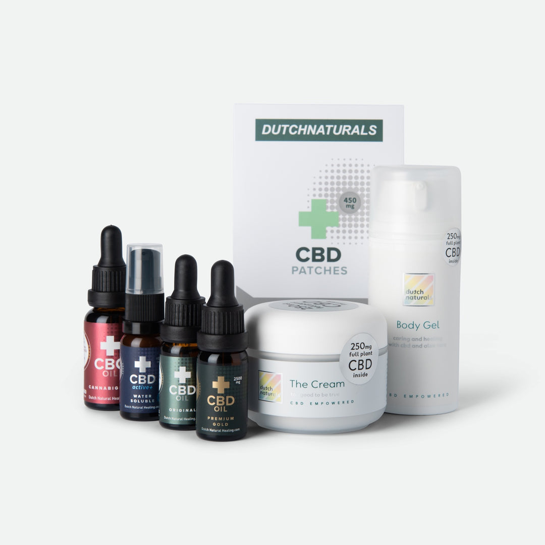 Pack d'échantillons CBD PLUS - 7 pièces (5000mg Cannabidiol)
